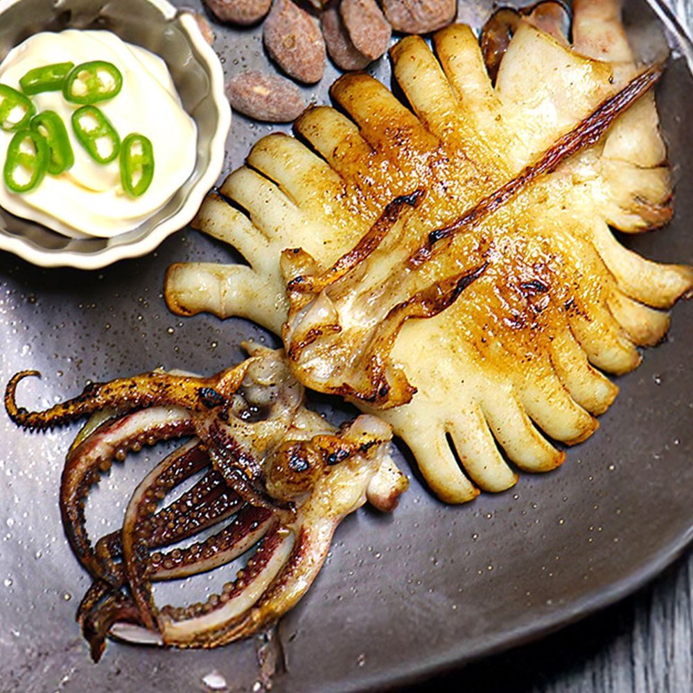 부드러운 반건조 오징어 10미 700g